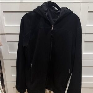 Prada Men's Black Hooded Jacket